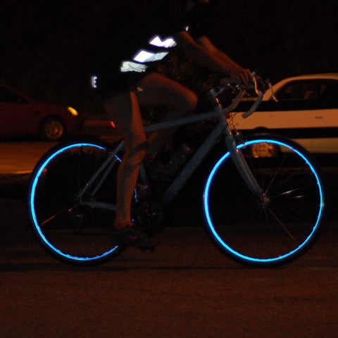Night Bike Wheel Bright Rainbow Reflective Stickers Tire Rim - Temu