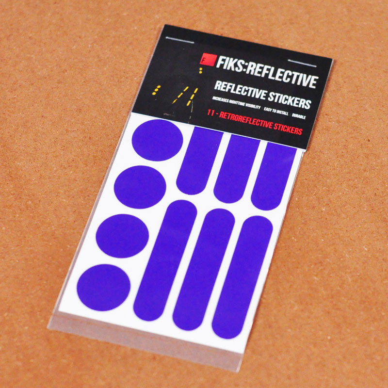 Reflective Sticker Packs for Bikes, Motorcycles, and Strollers