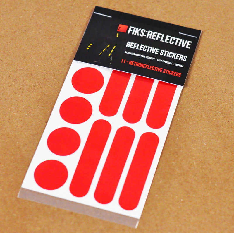 Reflective Sticker Packs for Bikes, Motorcycles, and Strollers | Fiks ...